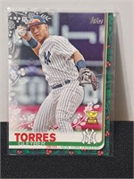 2019 Topps Holiday Gleyber Torres Rookie Cup Card