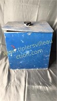 Blue metal insulated dairy box Chattanooga TN