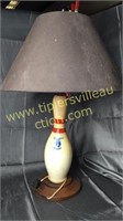 Cool vintage bowling pin lamp