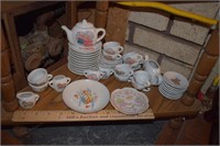 Mini Tea Set w/ Many Pieces
