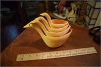 Set of Vintage Goose Measuring Cups