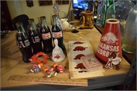 Lot of Vintage Arkansas Razorback Items