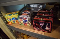 Lot of Tins / Small Lunchboxes