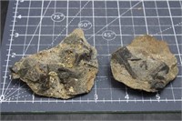Saurolite in host rock