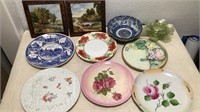 Vintage Decorative Plates & Other Misc Pieces