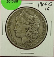 1904-S Morgan Dollar VG