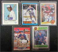 Lot of Signed Sports Cards