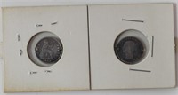 1854 & 1855 Coins
