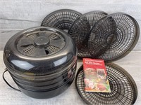 VINTAGE RONCO FOOD DEHYDRATOR W 7 TRAYS