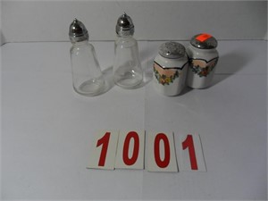 Salt and Pepper Shakers - 2 sets