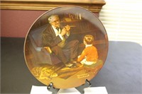 A Norman Rockwell Collector's Plate