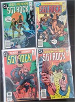 Comic - DC SGT Rock #355, 364, 381 385