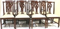 Henkel Harris mahogany Chippendale chairs