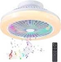 RGB Ceiling Fan With Lights