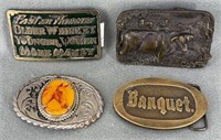 4 Belt Buckles, Western, Arroyo Grande, and More