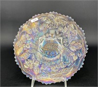 Fenton Peacock at Urn 9" plate - white