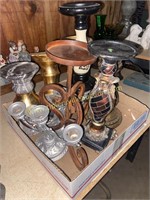 Group of candle stands