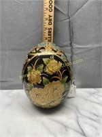 Vintage hand painted egg