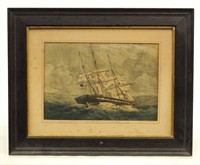 Early Nautical Print