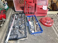 Socket and drill bit lot