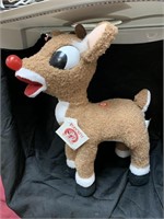 14 “ RUDOLPH THE RED NOSE REINDEER PLUSH TOY