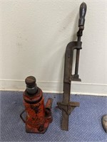 Bottle Jack & Furniture Clamp