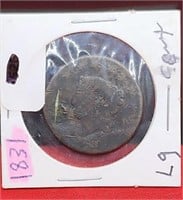 1831 Large 1 Cent