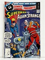 SUPERMAN AND ADAM STRANGE COMIC BOOK