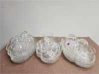 Glass Party Plates and Cups