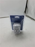 Worldwide adapter with surge protector