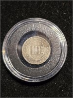 1852? Silver Three Cent Piece