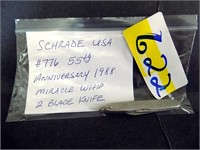 SCHRADE USA #776 55TH ANNIVERSITY 1988 MIRICLE