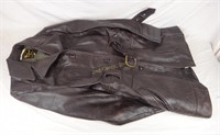 Vintage Leather Jacket Reed Sportswear Size 38