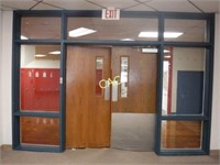 7pc Entrance Doors and Windows to Activity Room