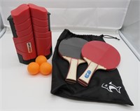 Xgear Tabletop Ping Pong Set - Balls,Net & Paddles