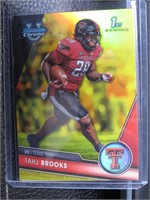 2023 BCU TAHJ BROOKS YELLOW 1ST RC REF 16/75