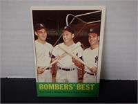 1963 BOMBERS BEST #173. MICKEY MANTLE