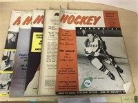 5 Hockey Magazines 1956, 1957, 1959
