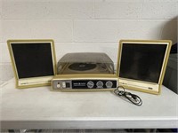 GENERAL ELECTRIC TURNTABLE STEREO SOUND SYSTEM