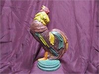 Antique Cast iron rooster door stop.