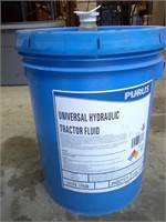 about 2 gallons Trans/hydraulic fluid