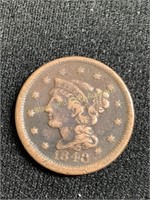 1848 Large cent