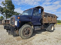 1989 International 4300 Single Axle Dump Truck