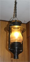 Lantern Ceiling Fixture-Converted to Electric