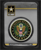 US Army 1 ozt Silver Bullion, Round, .999