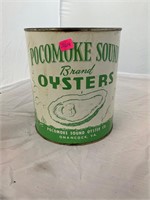 Pocomoke Sound VA 31 Gallon Oyster Can