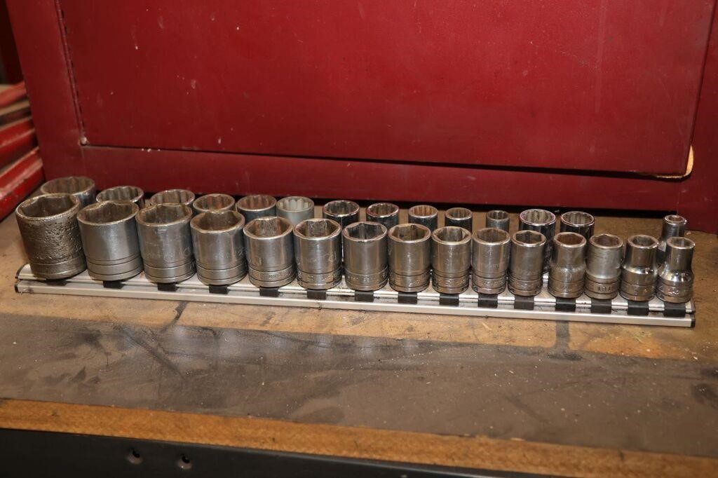 SNAP-ON SAE 1/2" SOCKETS