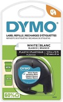 DYMO LT Plastic Labels | 1/2"x 13' (12mm x 4m)