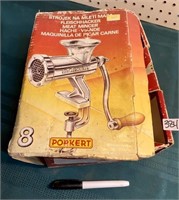 MEAT GRINDER IN BOX