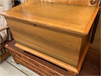 Antique Softwood Blanket Chest